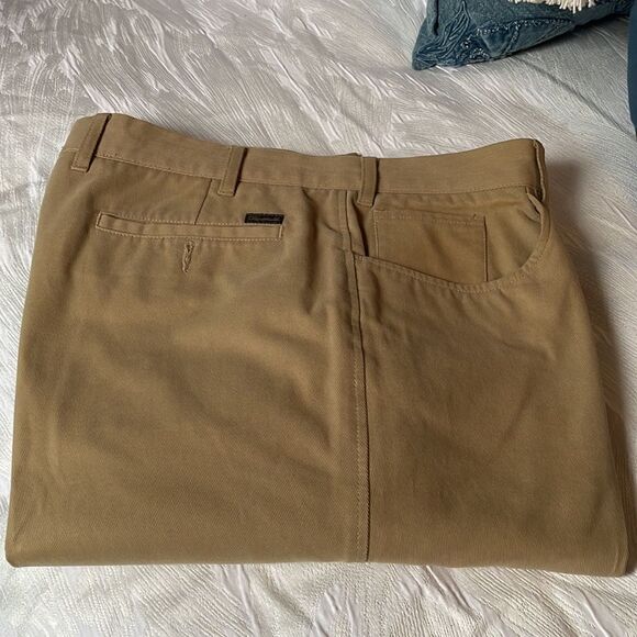 Faconnable 100% Cotton Khaki Pants - 38 - Picture 10 of 12